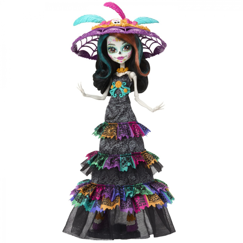 Monster high howliday papusa skelita calaveras, varsta de la 6 ani la 10 ani [2]