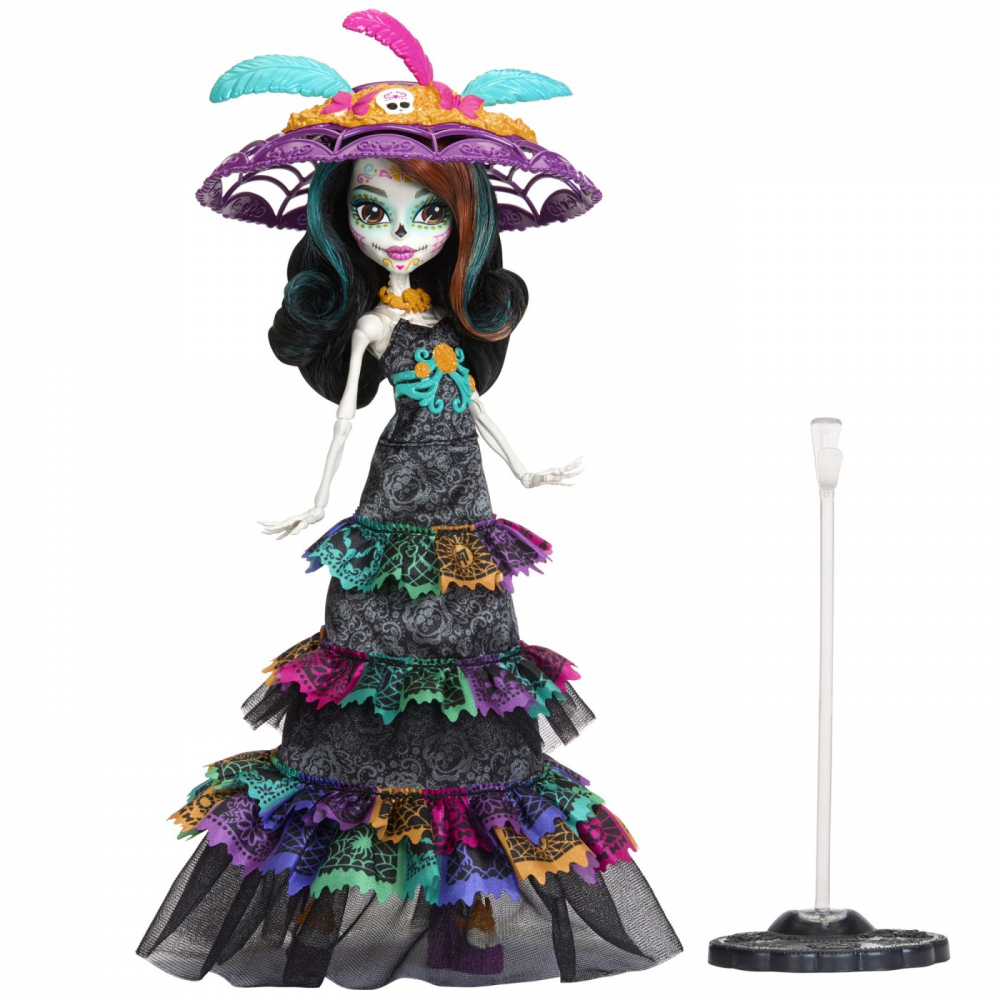 Monster high howliday papusa skelita calaveras, varsta de la 6 ani la 10 ani [6]