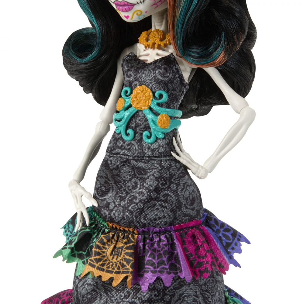 Monster high howliday papusa skelita calaveras, varsta de la 6 ani la 10 ani [4]