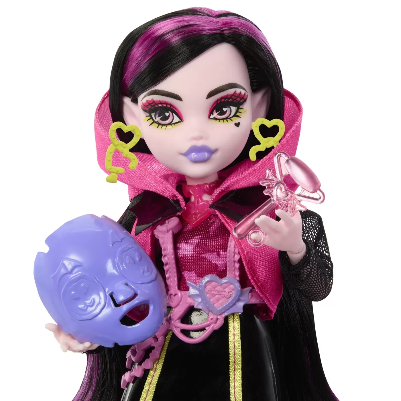 Monster high neon frights papusa draculaura, varsta de la 4 ani la 8 ani [4]
