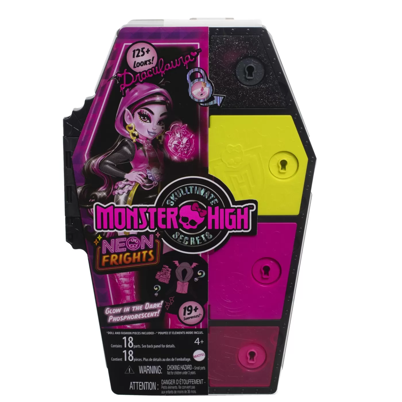 Monster high neon frights papusa draculaura, varsta de la 4 ani la 8 ani [1]