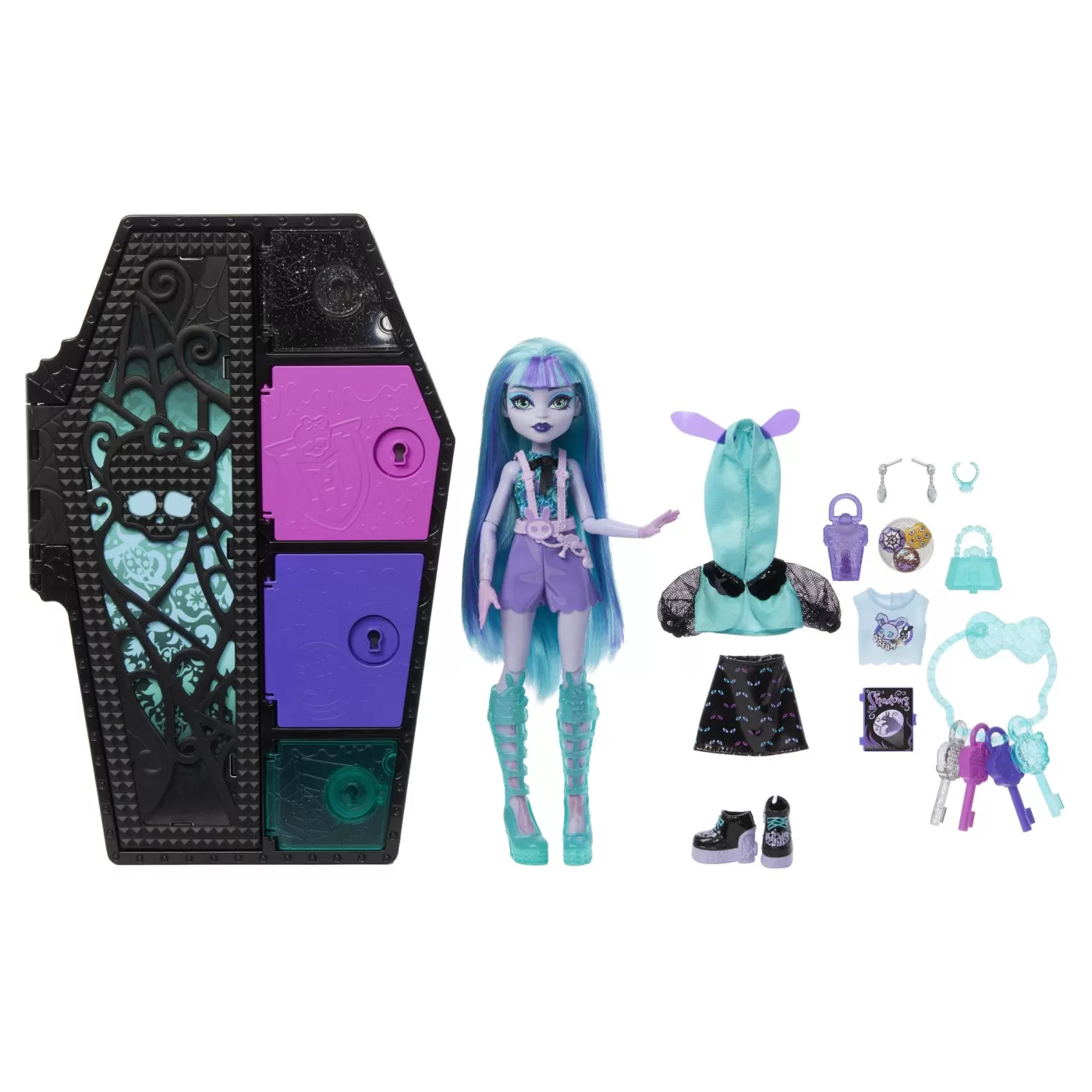 Monster high neon frights papusa twyla, varsta de la 4 ani la 8 ani [6]
