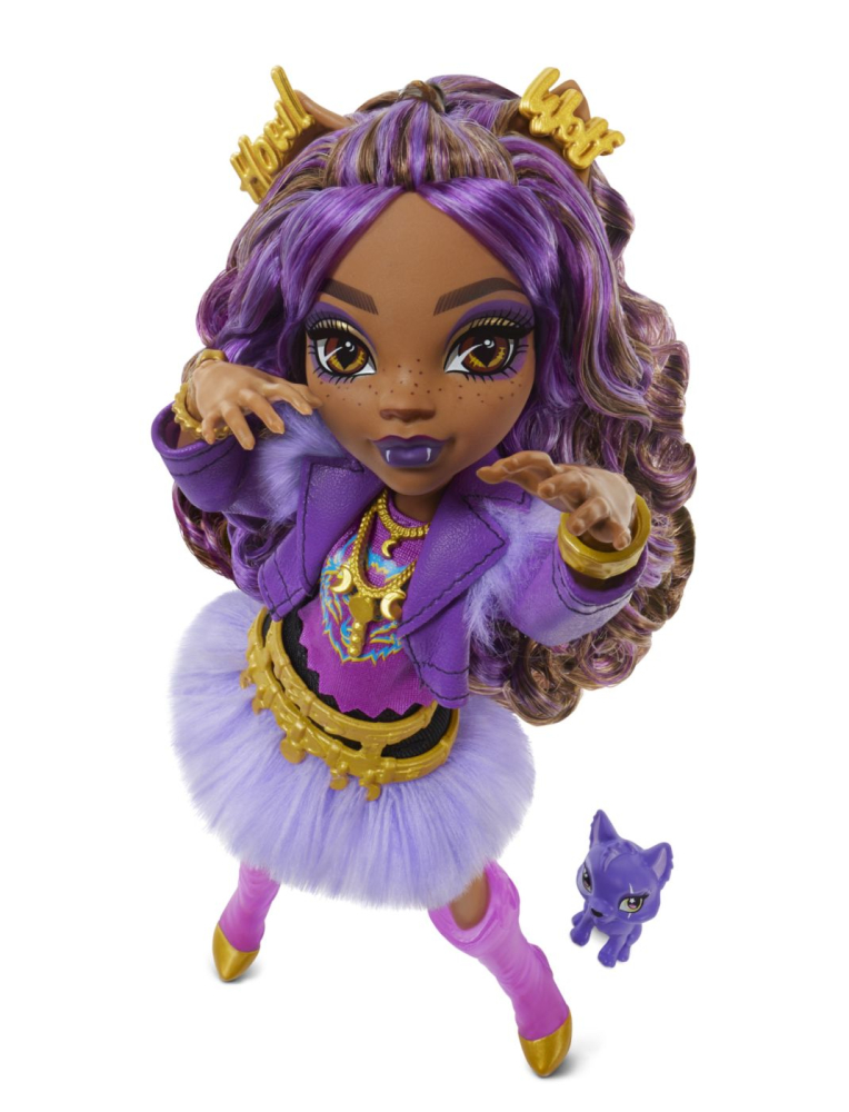 Monster high papusa clawdeen wolf cu accesorii copii varsta 4 ani - 9 ani [2]