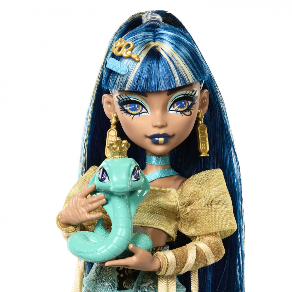 Monster high papusa cleo denile si cobra hissette, varsta de la 4 ani la 8 ani [5]