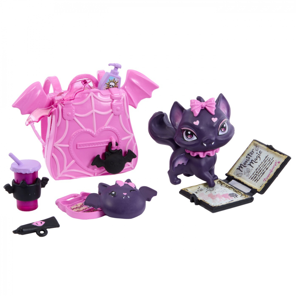 Monster high papusa draculaura si animalutul count fabulous, varsta de la 4 ani la 8 ani [7]