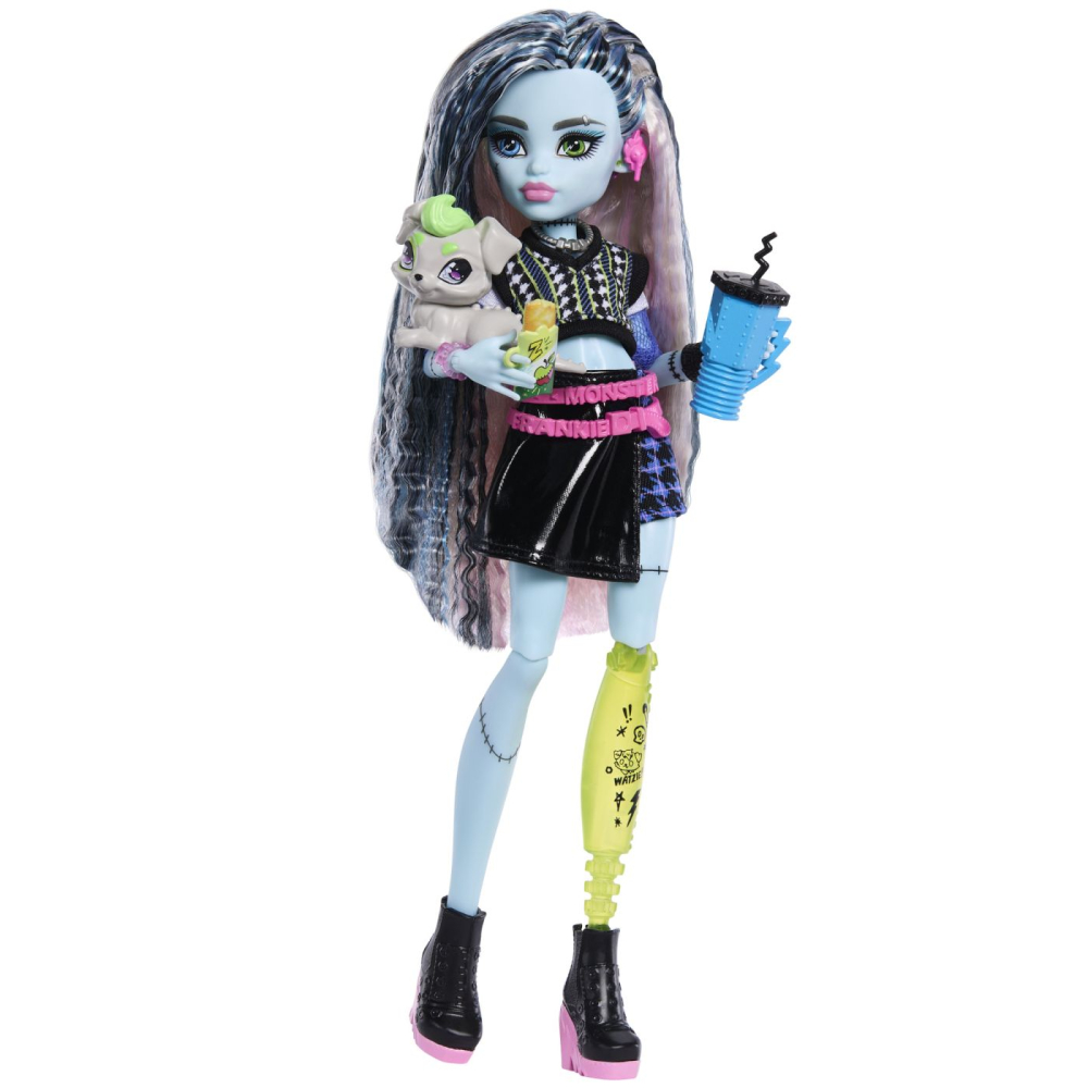 Monster high papusa frankie stein cu accesorii copii varsta 4 ani - 10 ani [8]