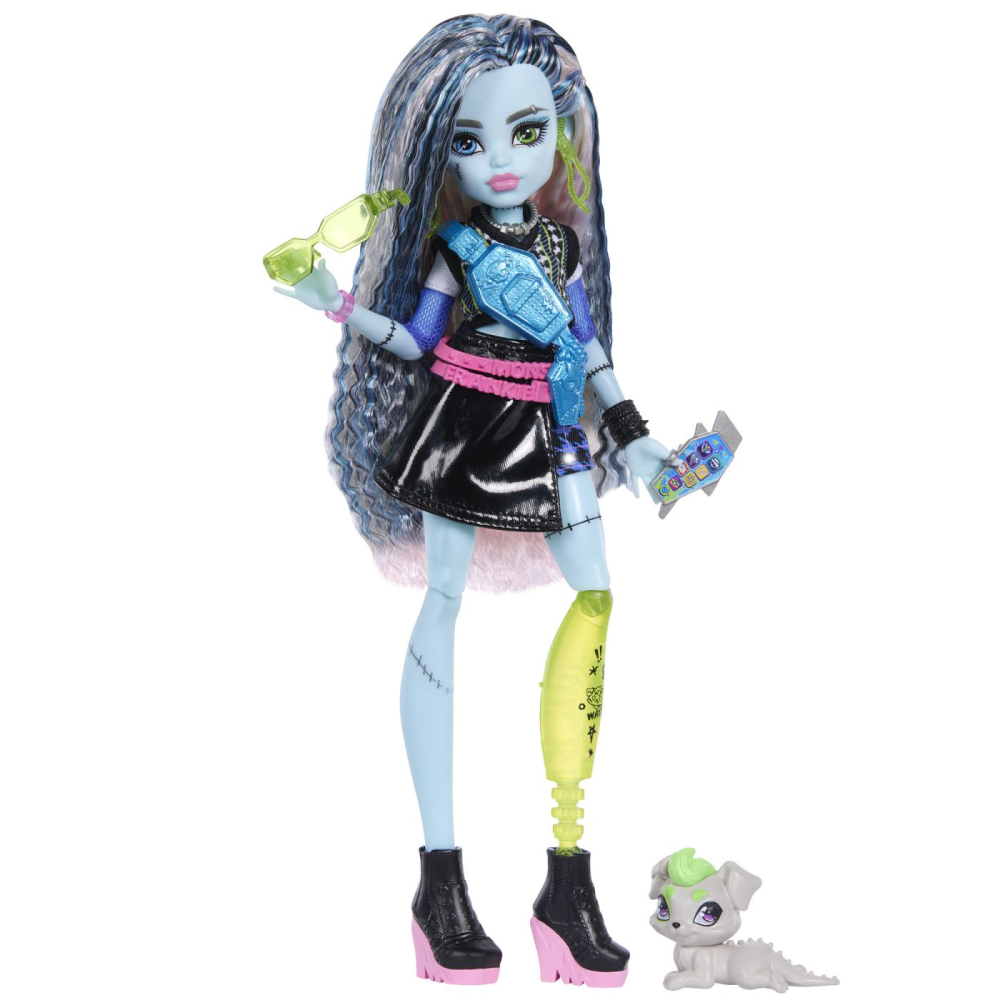 Monster high papusa frankie stein cu accesorii copii varsta 4 ani - 10 ani [4]