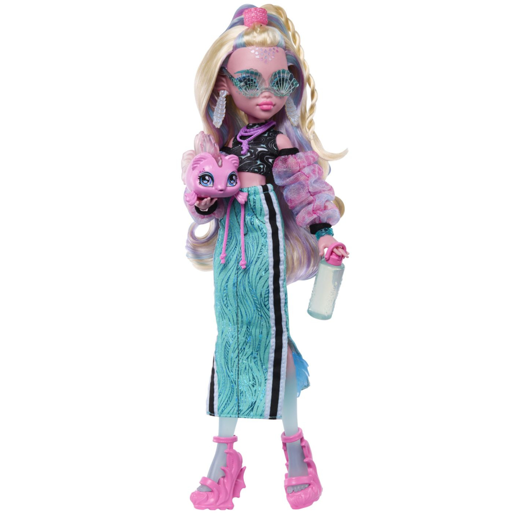 Monster high papusa lagoona blue cu accesorii copii varsta 4 ani - 10 ani [8]