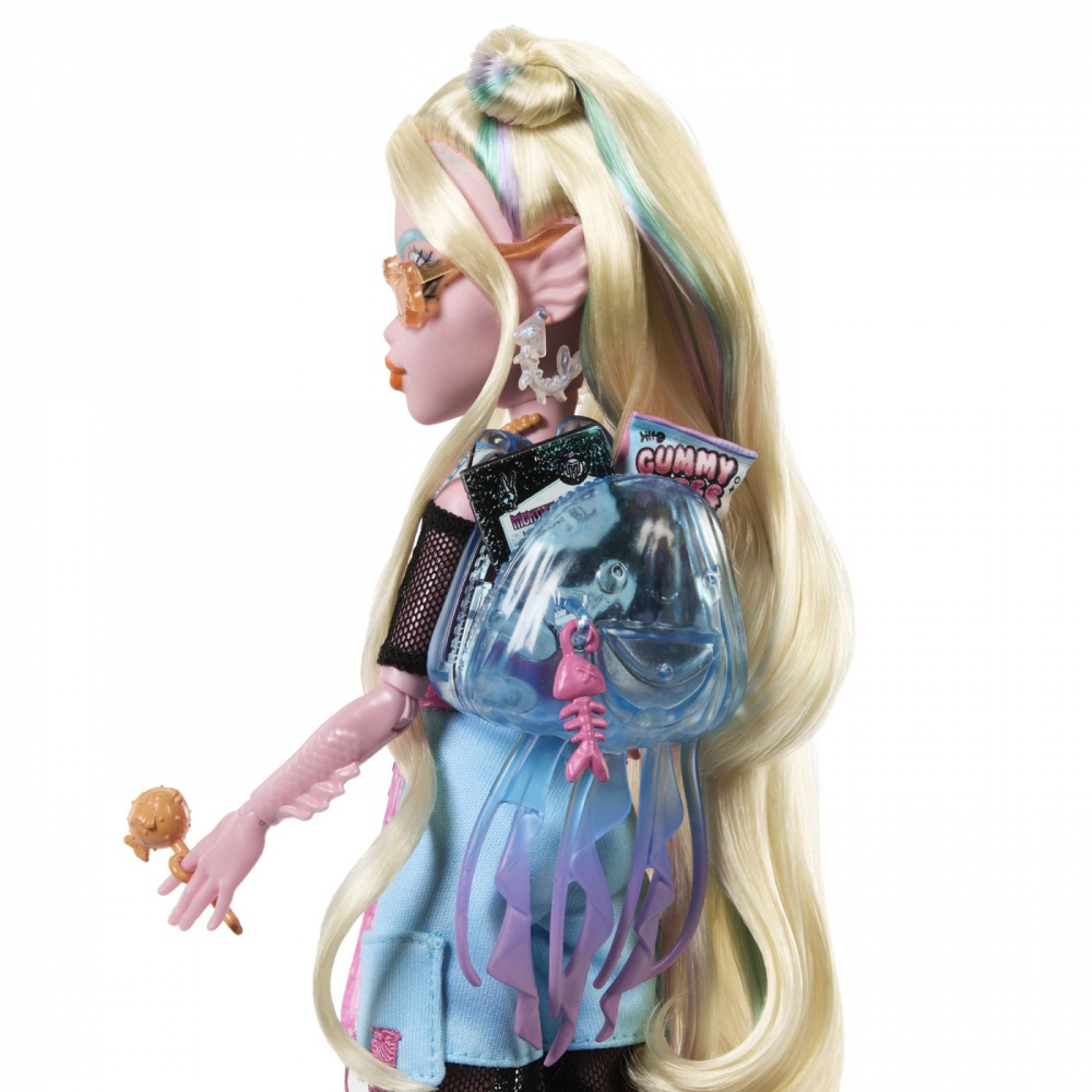 Monster high papusa lagoona blue si pestisorul neptuna, varsta de la 4 ani la 8 ani [6]