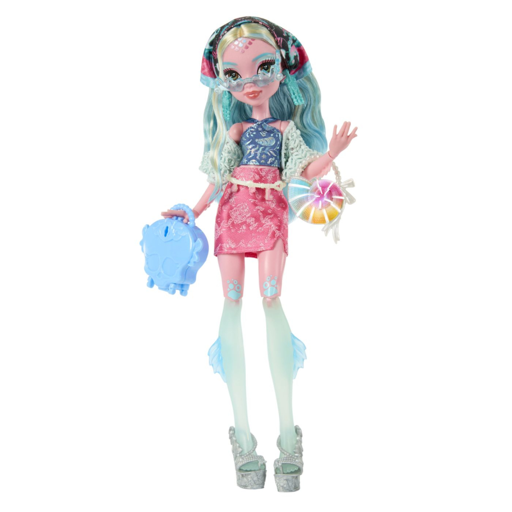 Monster high skulltimate secret papusa lagoona blue  copii varsta 4 ani - 10 ani [10]