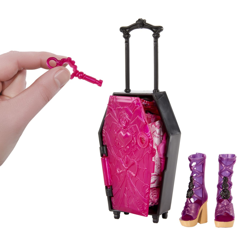 Monster high skulltimate secrets papusa draculaura cu accesorii copii varsta 4 ani - 10 ani [5]