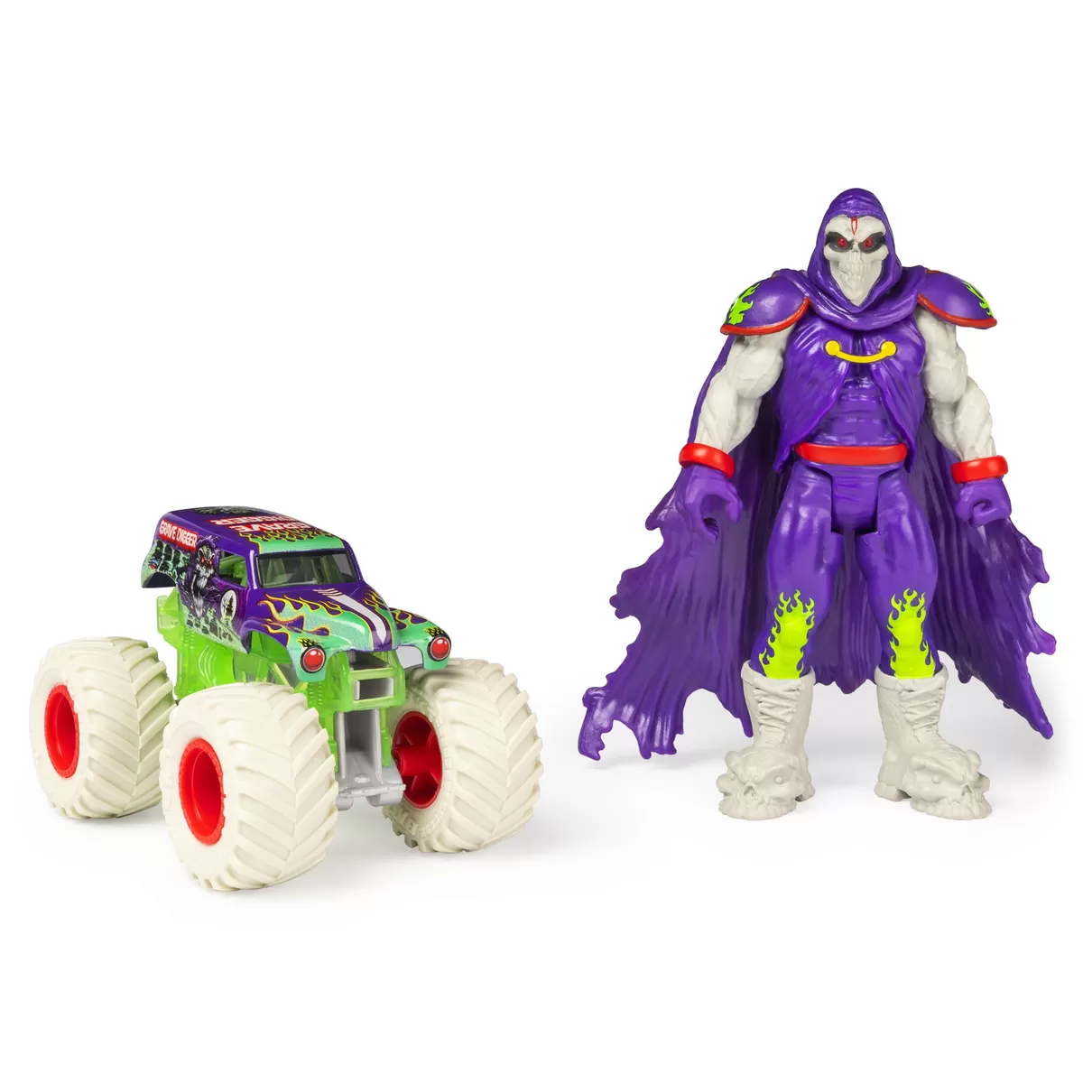 Monster jam macheta groparul si grim, varsta de la 3 ani la 10 ani [2]