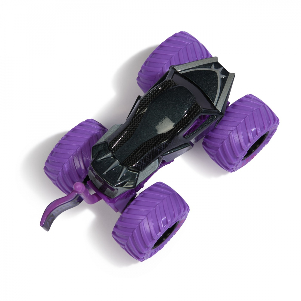 Monster jam marvel camion gigant black panther scara 1 la 64, varsta de la 3 ani la 12 ani [5]