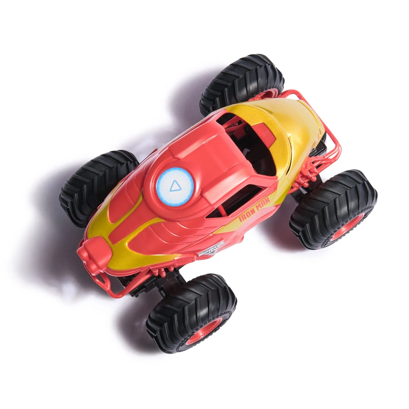 Monster jam marvel camion gigant cu telecomanda  iron man scara 1 la 24, copii 4 ani pana la 11 ani [7]
