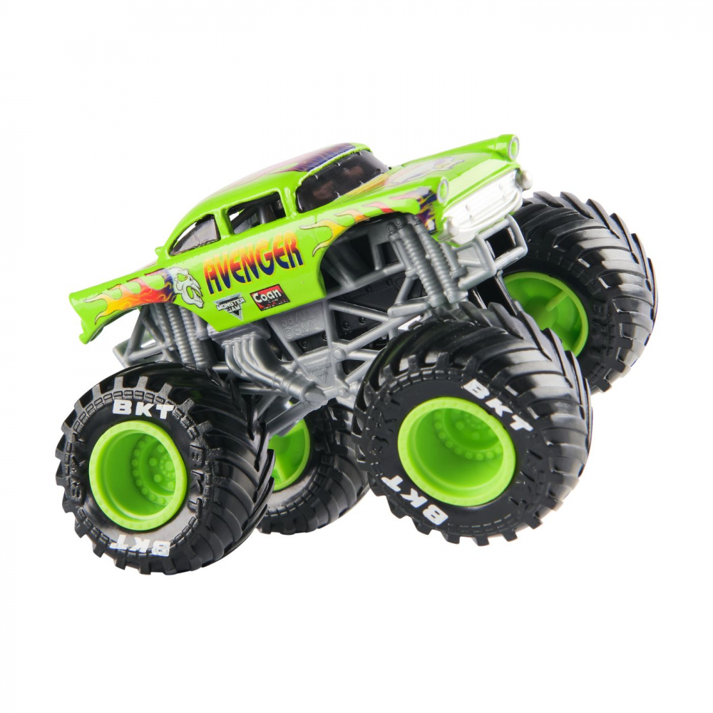 Monster jam masinuta metalica avenger scara 1 la 64, varsta de la 3 ani la +15 ani [5]