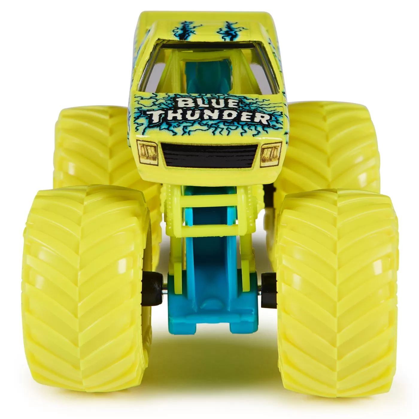 Monster jam masinuta metalica blue thunder scara 1 la 64, varsta de la 3 ani la +15 ani [5]