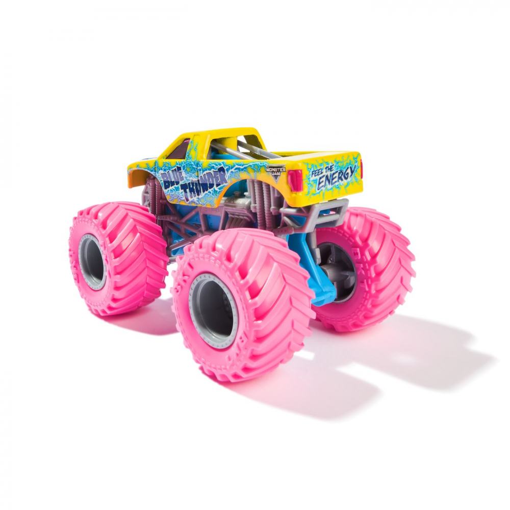 Monster jam masinuta metalica blue thunder scara 1 la 64, varsta de la 3 ani la +15 ani [3]