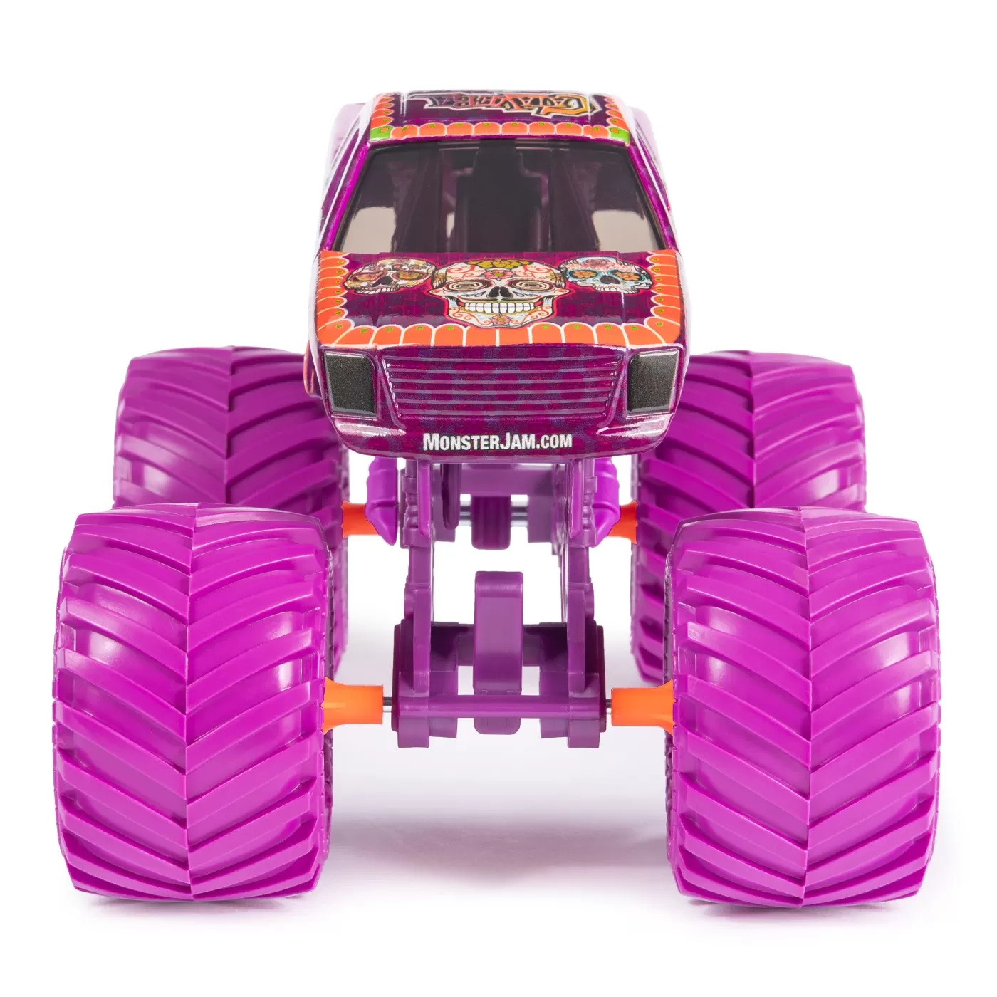 Monster jam masinuta metalica calavera scara 1:24, varsta de la 3 ani la 7 ani [4]