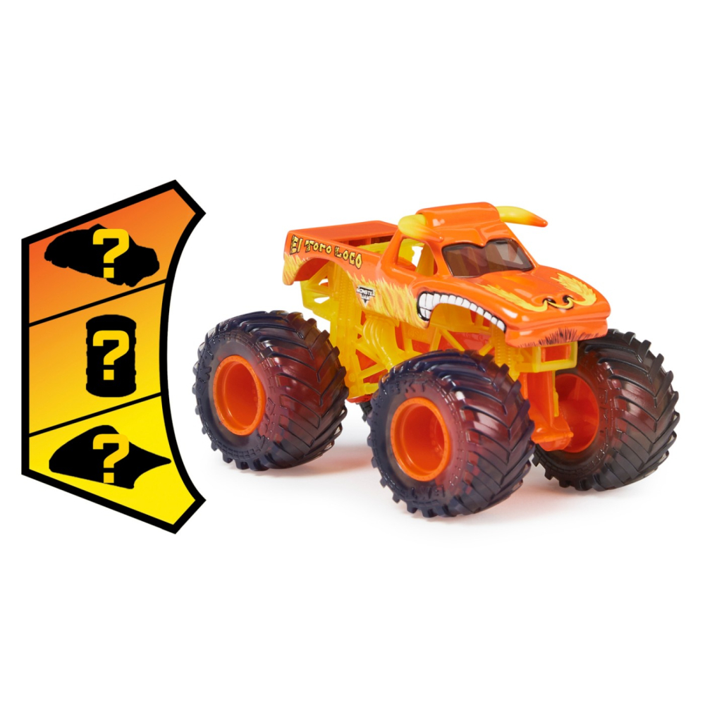 Monster jam masinuta metalica el toro loco scara 1 la 64 copii cu varsta peste 3 ani [2]
