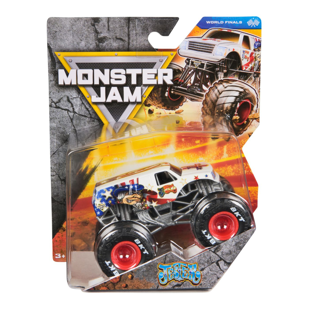 Monster jam masinuta metalica jester scara 1 la 64 [1]
