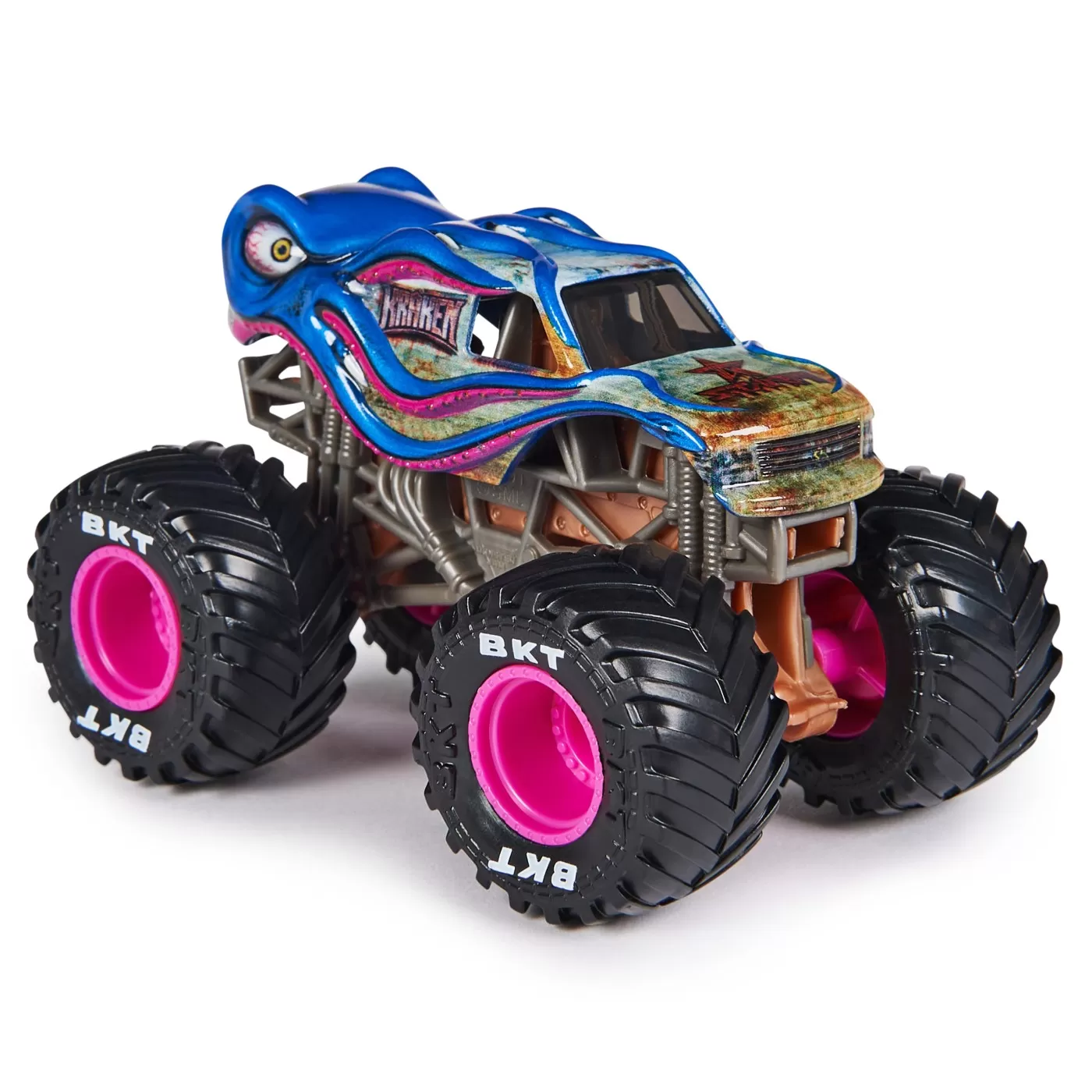 Monster jam masinuta metalica kraken scara 1 la 64, varsta de la 3 ani la +15 ani [3]