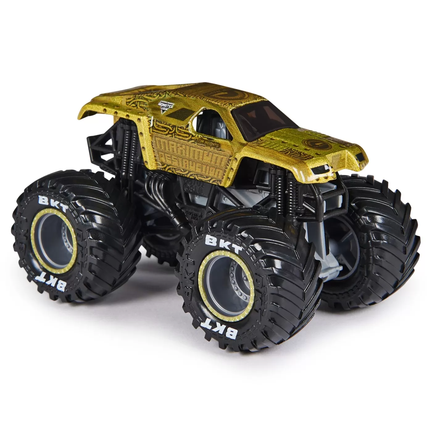 Monster jam masinuta metalica maximum destruction scara 1 la 64, varsta de la 3 ani la +15 ani [3]