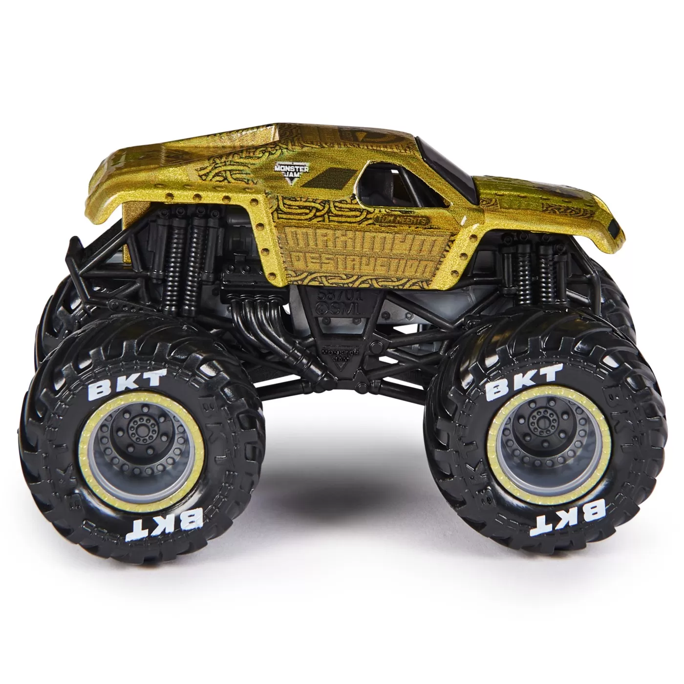 Monster jam masinuta metalica maximum destruction scara 1 la 64, varsta de la 3 ani la +15 ani [2]