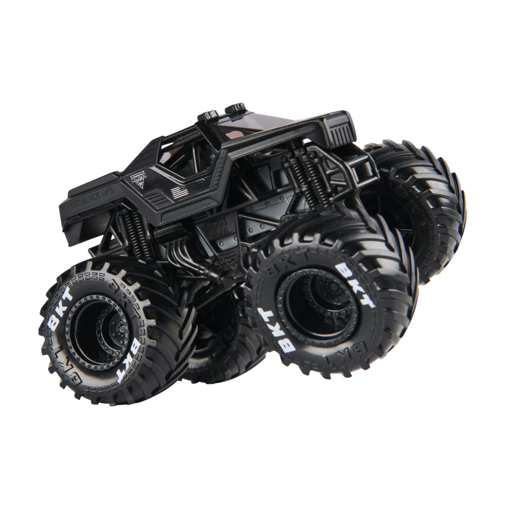 Monster jam masinuta metalica soldier fortune black ops scara 1 la 64 [5]