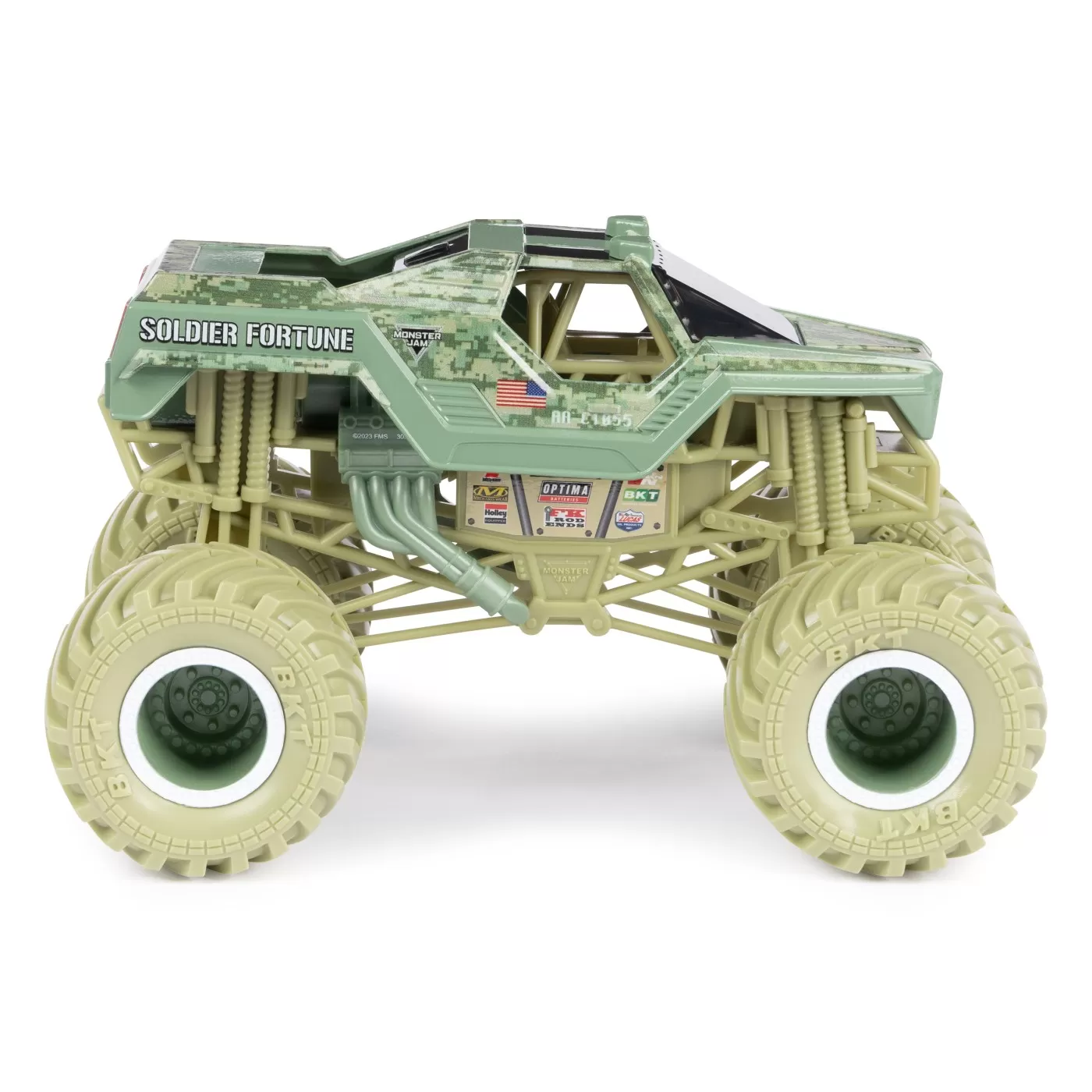 Monster jam masinuta metalica soldier fortune scara 1:24, varsta de la 3 ani la 7 ani [2]