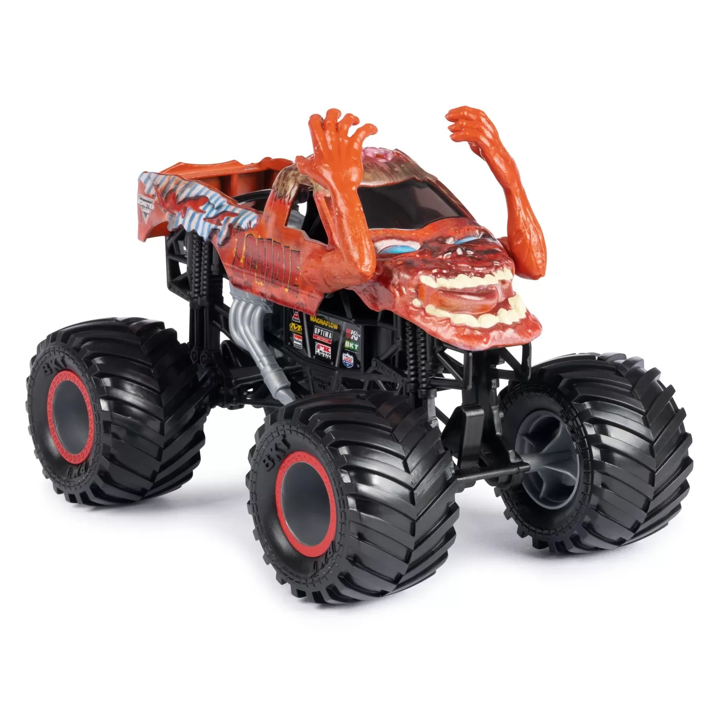 Monster jam masinuta metalica zombie scara 1:24, varsta de la 3 ani la 7 ani [3]