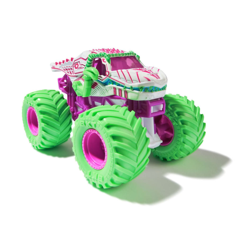 Monster jam nitro neon masinuta metalica thunderroarus scara 1 la 64 [2]