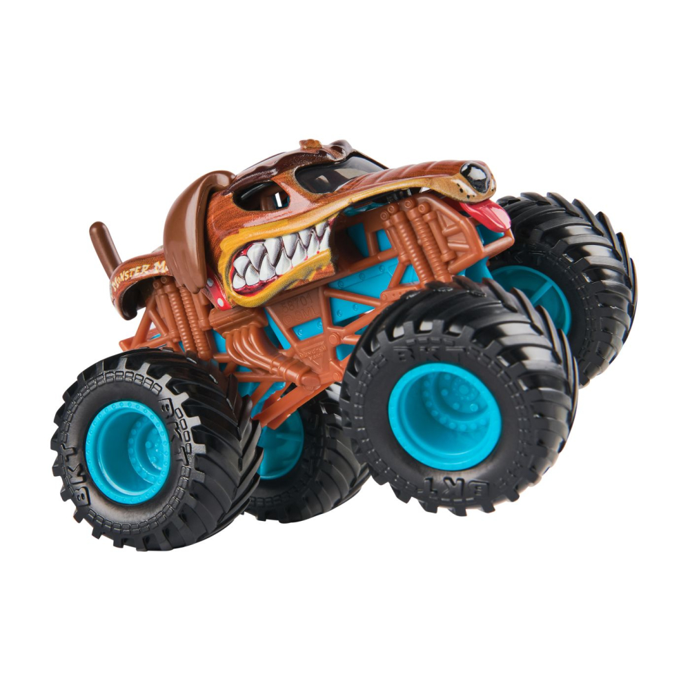 Monster jam ruff crowd masinuta metalica monster mutt scara 1 la 64 [5]