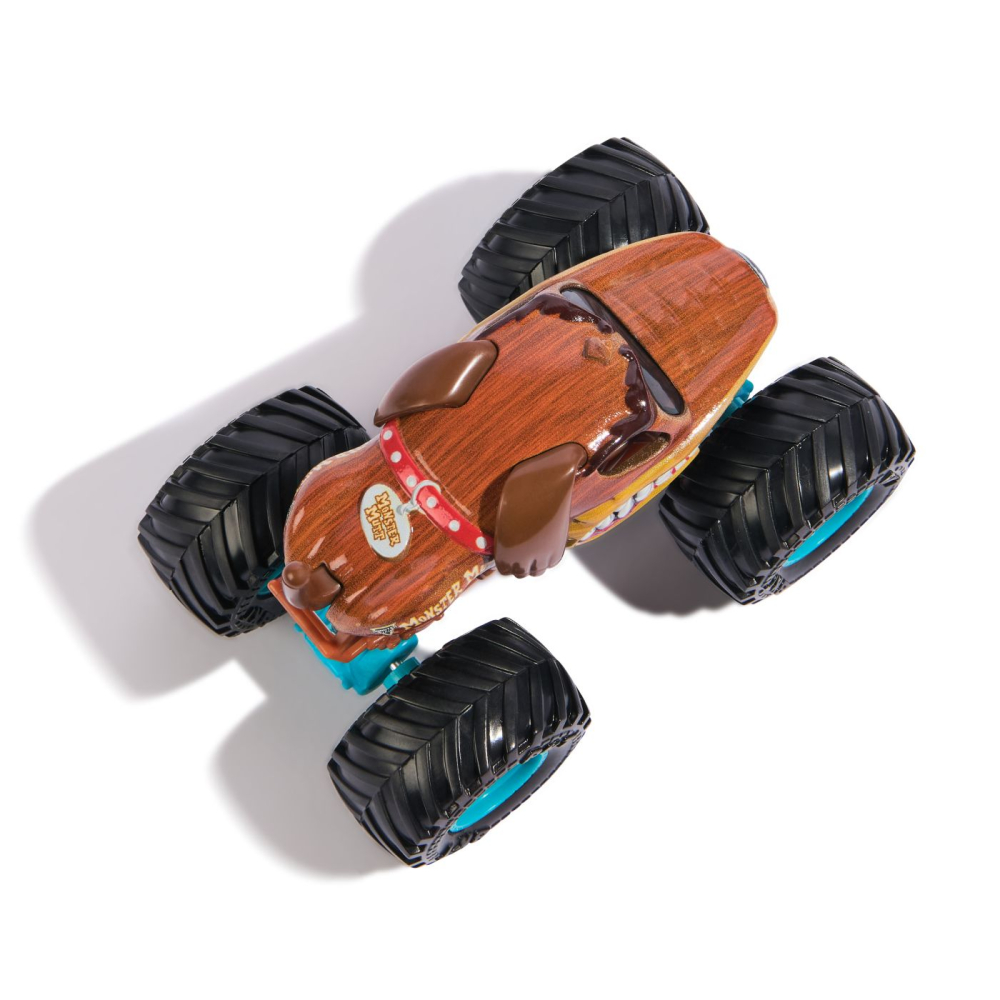 Monster jam ruff crowd masinuta metalica monster mutt scara 1 la 64 [4]