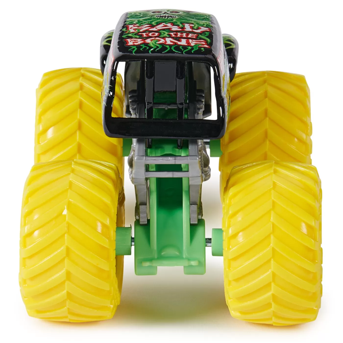 Monster jam set 2 masinute metalice grave digger si max-d scara 1:64, varsta de la 3 ani la 7 ani [7]