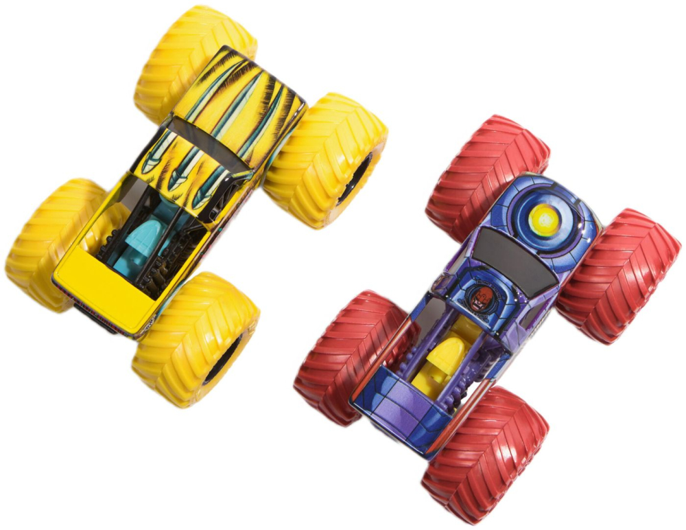  monster jam set 2 masinute metalice the sentinels vs wolverine scara 1 la 65 copii 3 ani - 10 ani [3]
