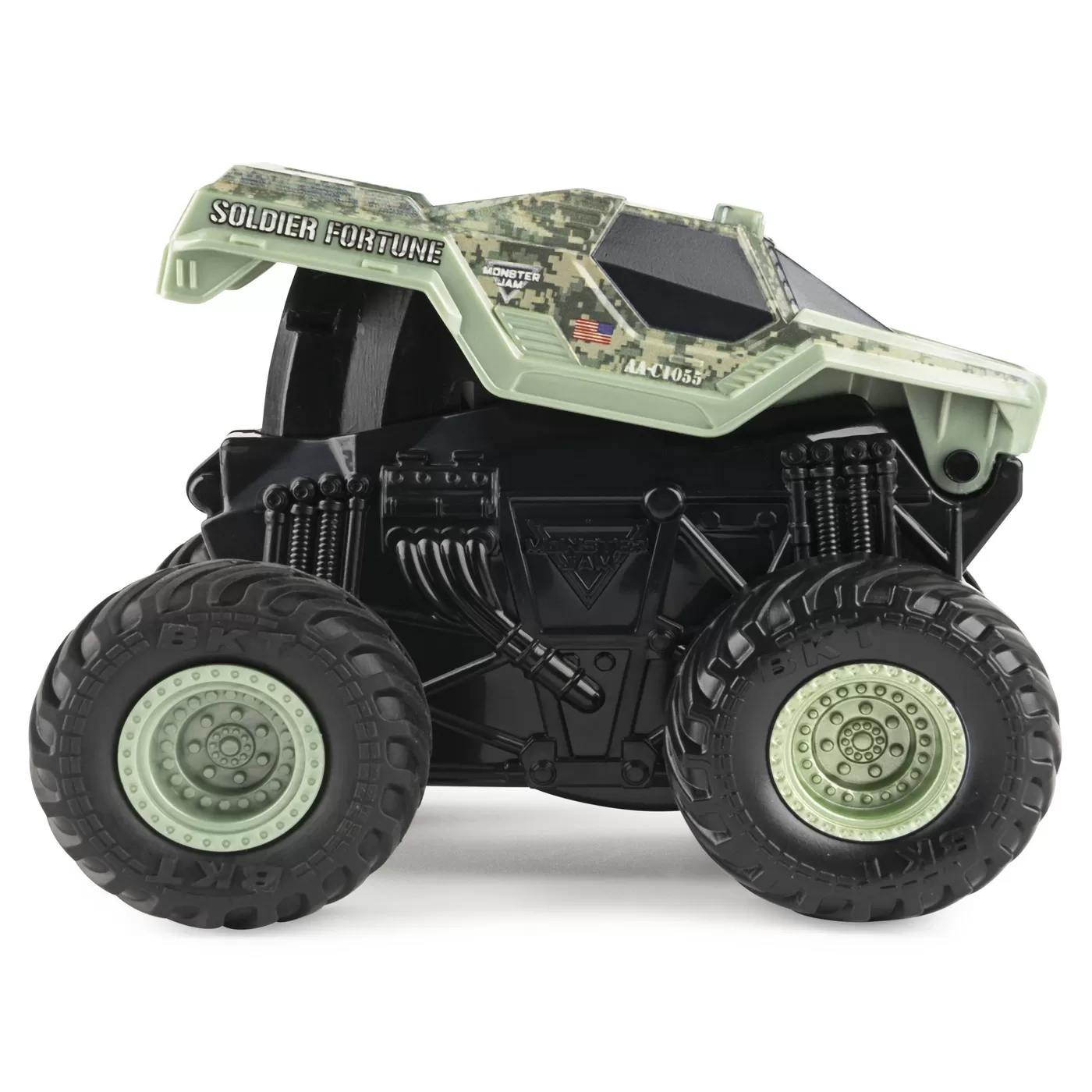 Monster jam soldier fortune seria click flip scara 1 la 43, varsta de la 3 ani la 10 ani [2]