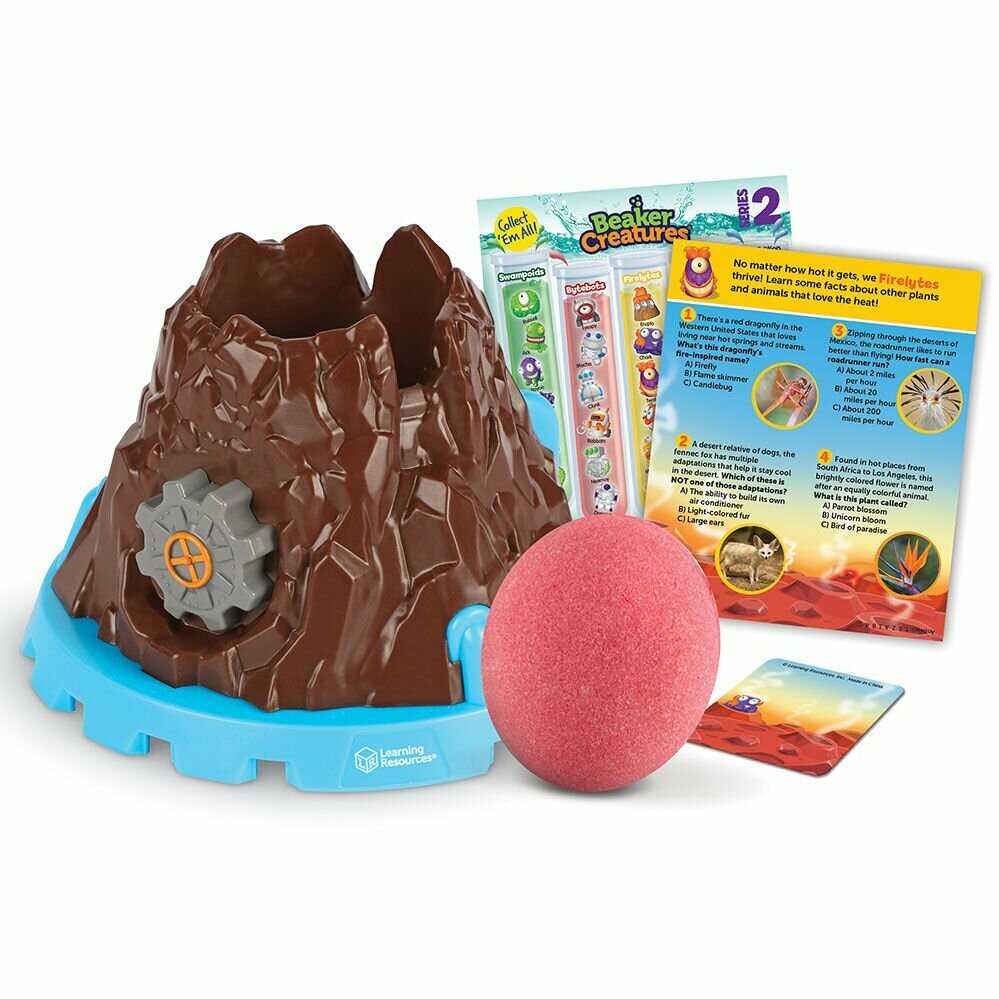 Monstruletii din laborator – Vulcanul cu lava, Beaker Creatures de la Learning Resources [4]