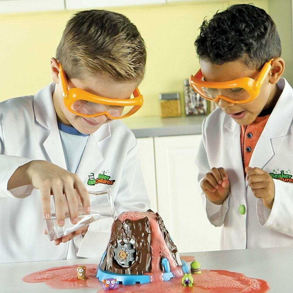 Monstruletii din laborator – Vulcanul cu lava, Beaker Creatures de la Learning Resources [2]