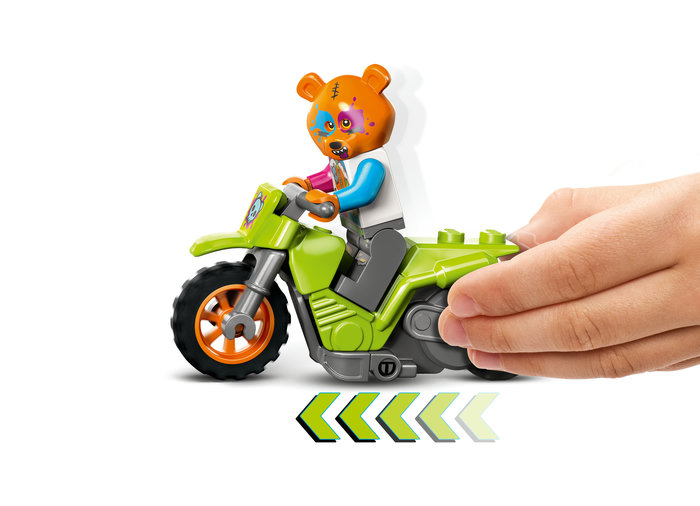 Motocicleta cascadorului urs, varsta de la 5 ani la 7 ani [9]