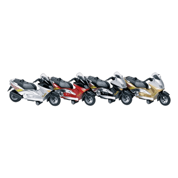 Motocicleta Die Cast cu sunete si lumini, lungime 12.5 cm [1]