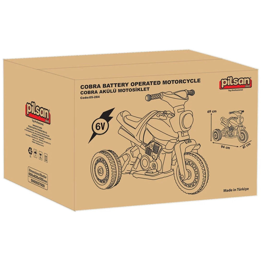 Motocicleta electrica Pilsan Cobra [4]