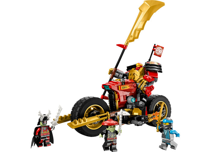 Motocicleta robot EVO a lui Kai, varsta de la 7 ani la 13 ani [8]