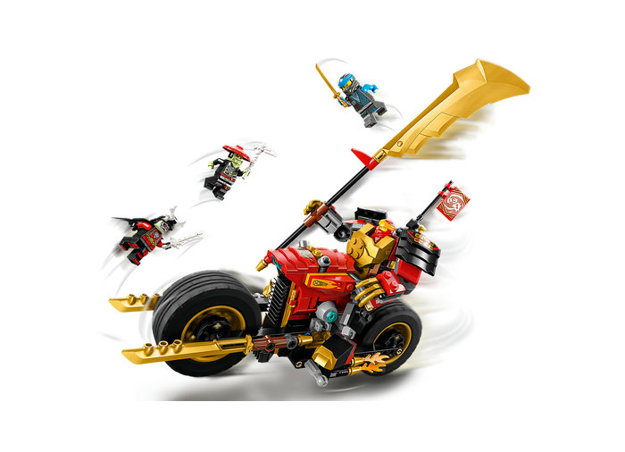Motocicleta robot EVO a lui Kai, varsta de la 7 ani la 13 ani [9]