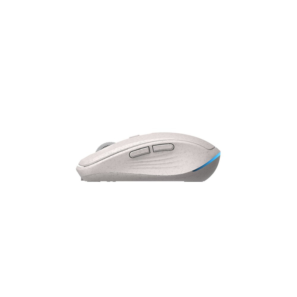 Mouse fără fir Tellur Green, 2.4Ghz, nano receiver, crem [3]