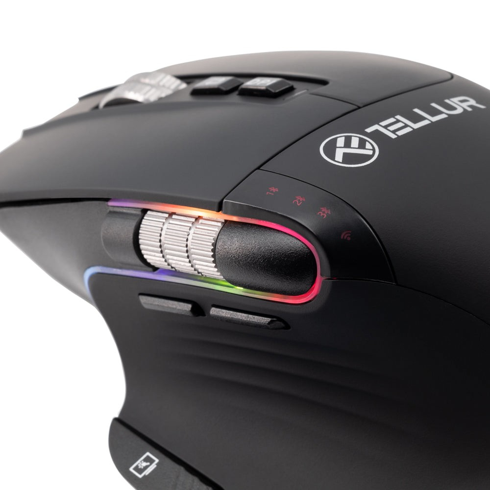 Mouse fără fir Tellur Shade, Bluetooth, Negru [13]