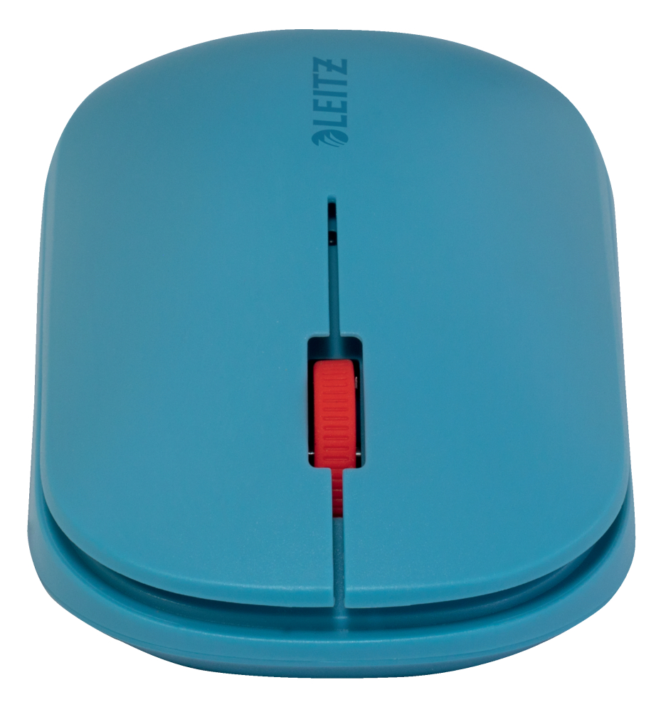 Mouse optic conexiune duala albastru celest cosy leitz [2]