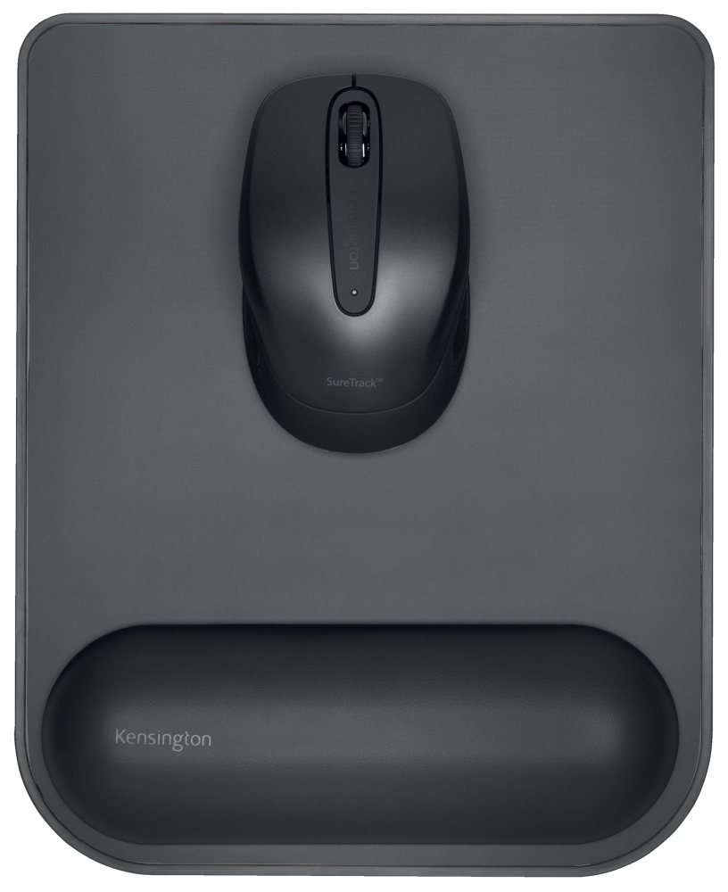 Mouse pad cu suport ergonomic negru kensington [3]
