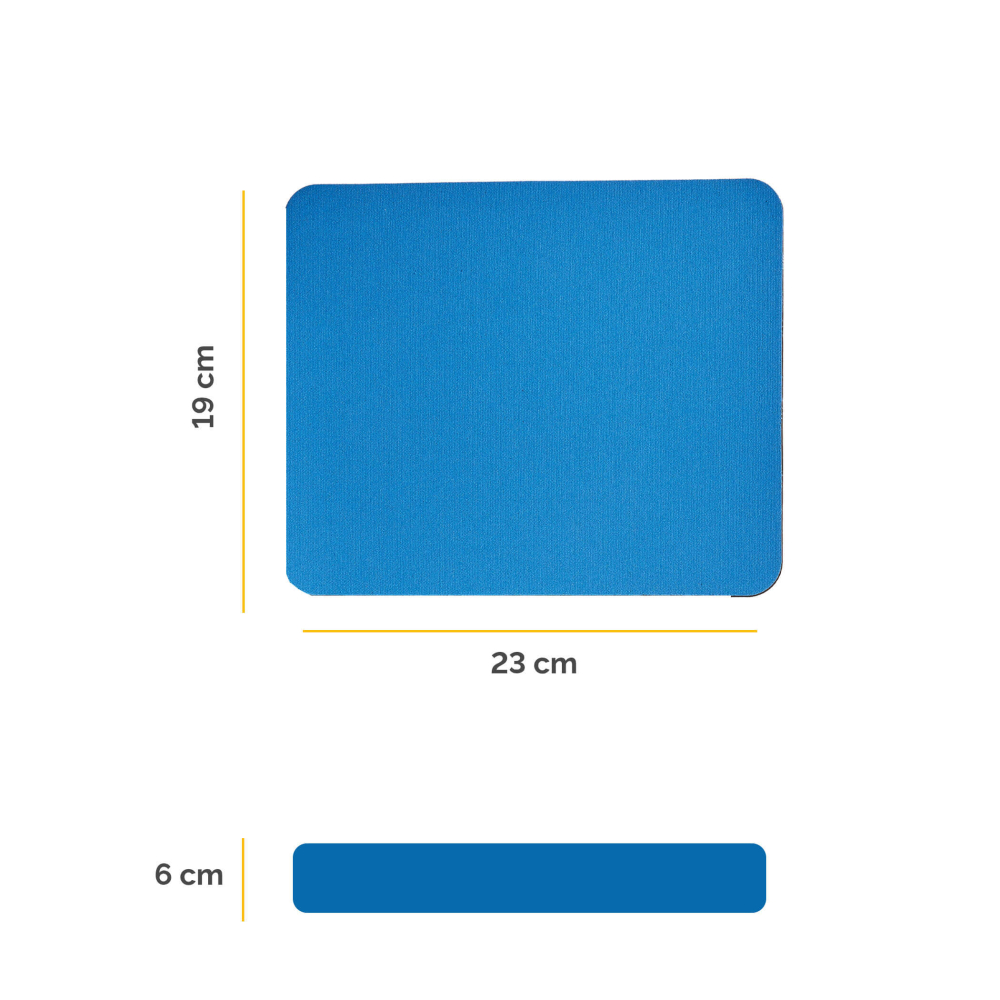 Mouse pad din poliester albastru fellowes [2]