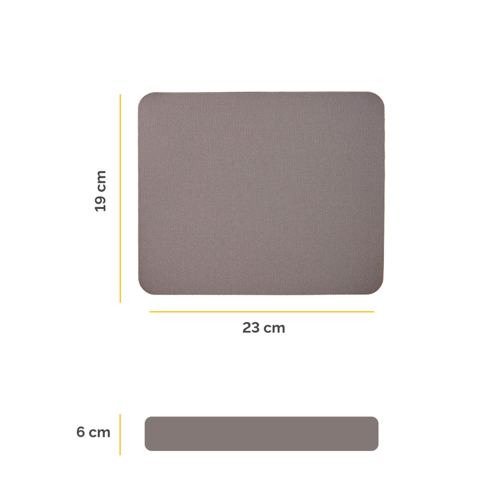 Mouse pad din poliester gri fellowes [2]