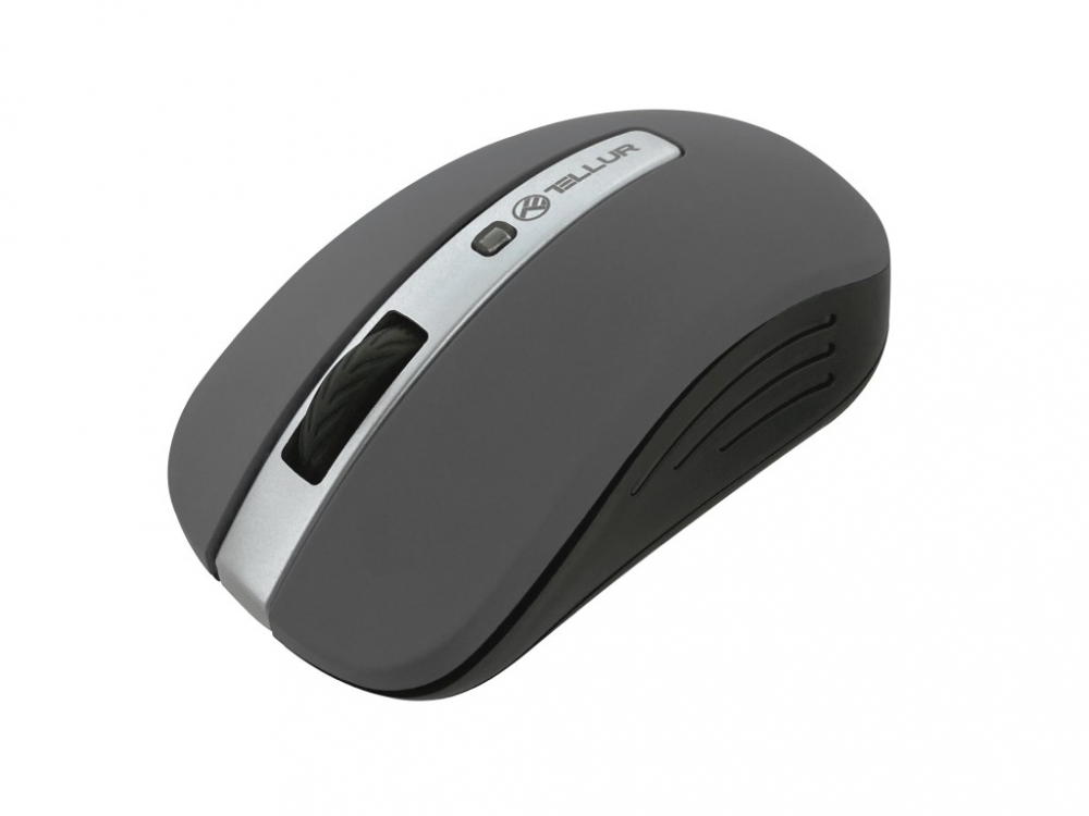 Mouse wireless Tellur Basic, LED, Gri închis [1]